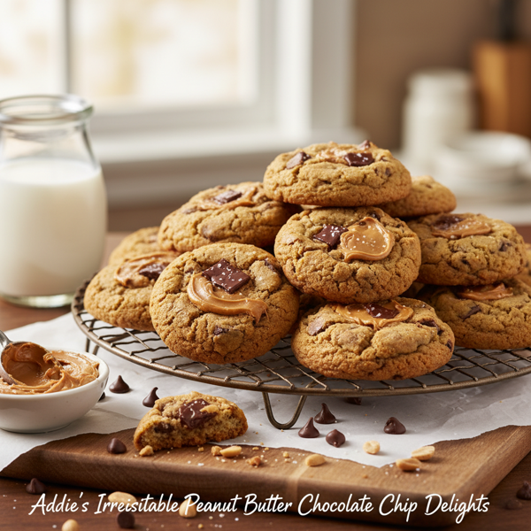 Addie's Irresistible Peanut Butter Chocolate Chip Delights recipe