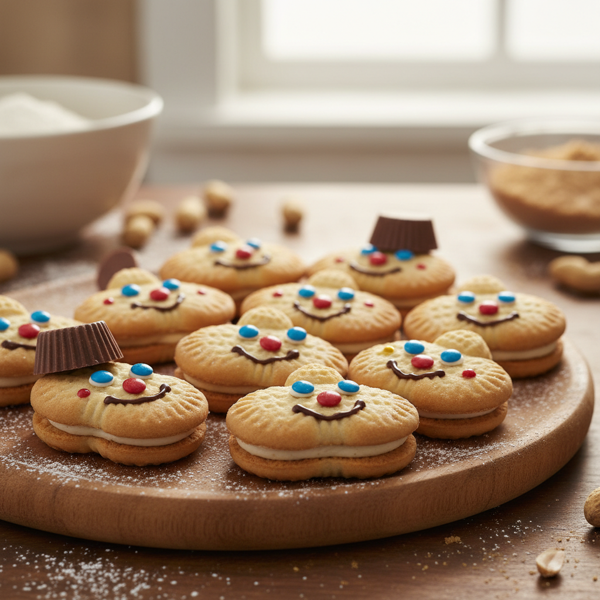 Adorable Nutter Butter Baby Faces recipe