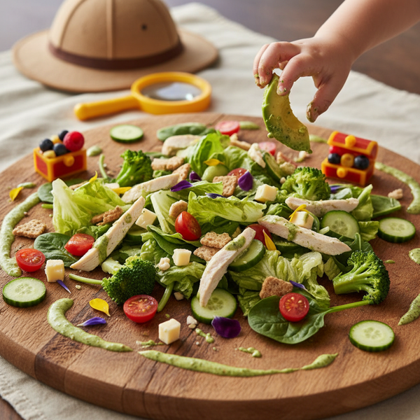 Adventure Toddler Salad Smash recipe