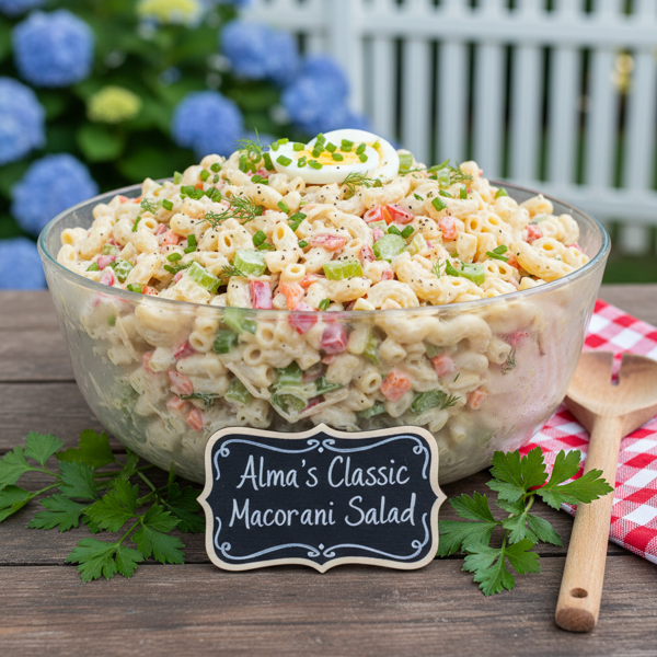Alma's Classic Macaroni Salad recipe