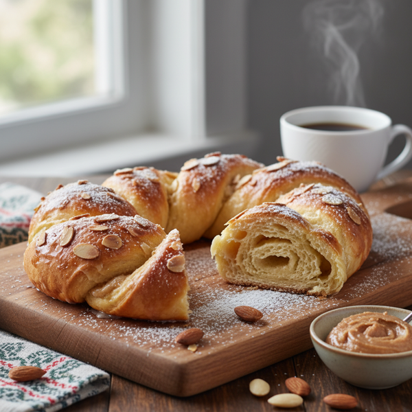 Almond-Infused Scandinavian Kringler recipe