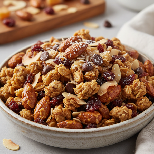 Almond Bliss Chewy Snack Mix recipe