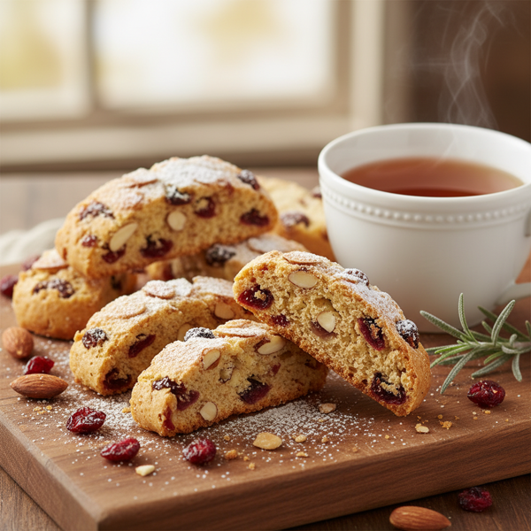 Almond Cranberry Biscotti Delight recipe