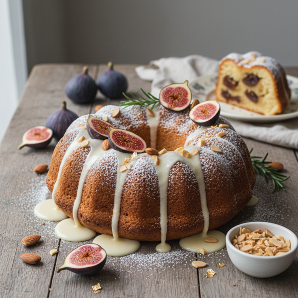Almond & Fig Bliss Bundt Cake recipe