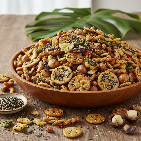 Aloha Furikake Crunch Mix recipe