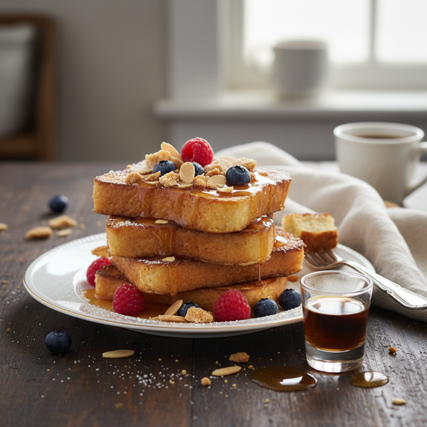 Amaretto-Infused French Toast Delight recipe