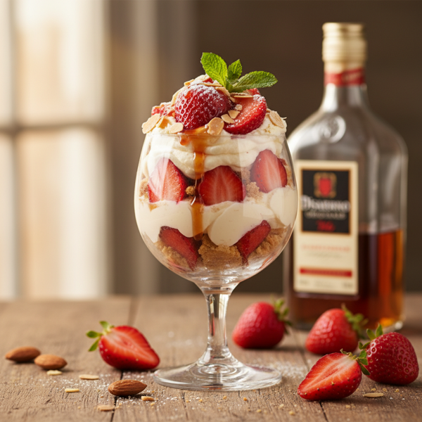 Amaretto-Infused Strawberry Delight recipe