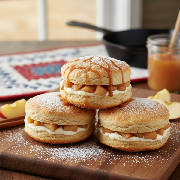 Amish Apple Moon Pies recipe