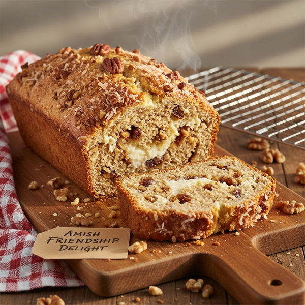 Amish Friendship Delight Nut Bread recipe