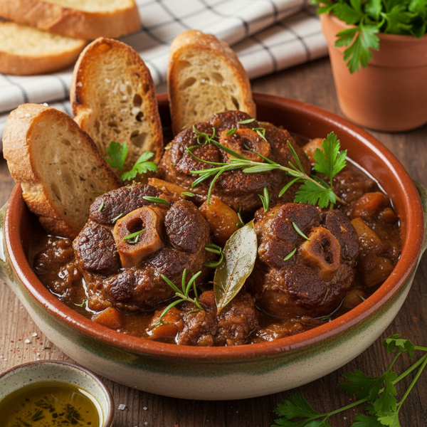 Andalusian Oxtail Stew with Aromatic Herbs recipe