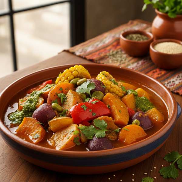 Andean Harvest Vegetable Stew recipe