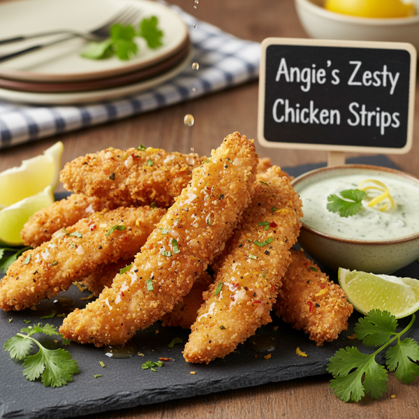 Angie's Zesty Chicken Strips recipe