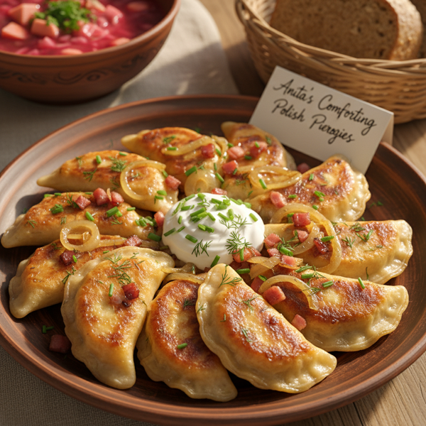 Anita's Comforting Polish Pierogies recipe