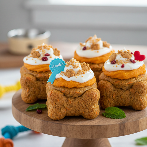 Annie's Delightful Pup Cupcakes recipe