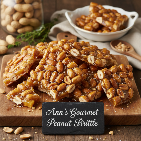 Ann's Gourmet Peanut Brittle recipe