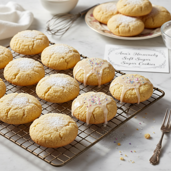 Ann's Heavenly Soft Sugar Cookies recipe