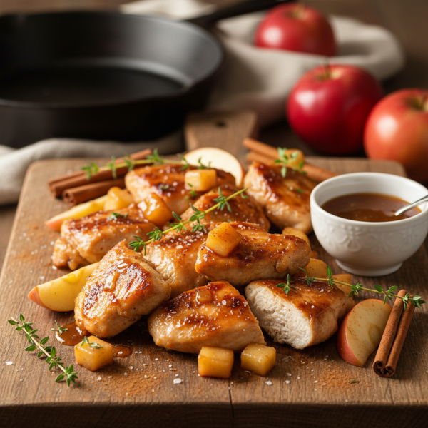 Apple-Cinnamon Chicken Bites recipe