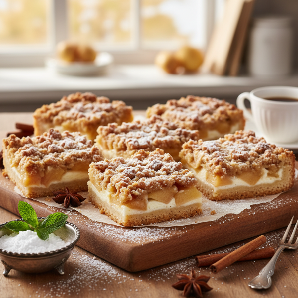 Apple Bliss Sour Cream Bars recipe