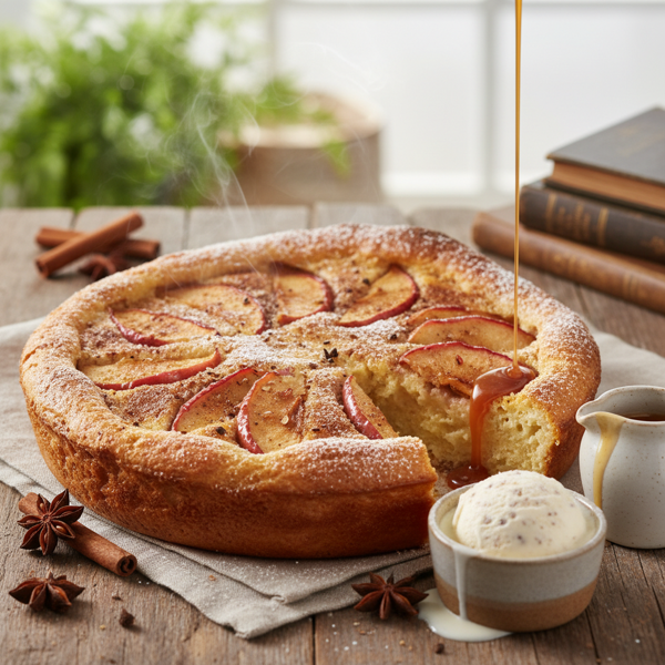 Apple Cinnamon Clafouti Delight recipe