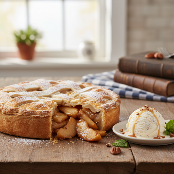 Apple Delight French Pie recipe