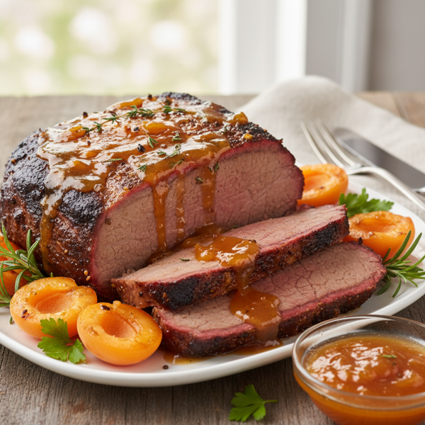 Apricot-Glazed Brisket Delight recipe