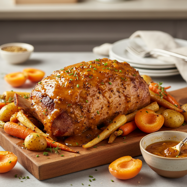 Apricot-Mustard Glaze recipe