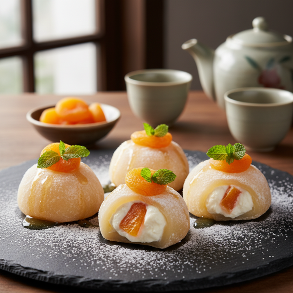 Apricot Delight Mochi recipe