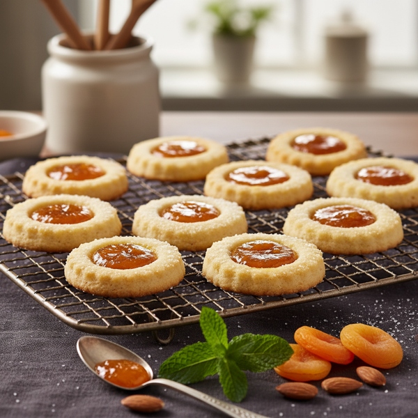 Apricot Jam Nook Cookies recipe