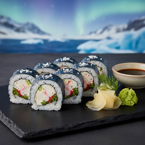 Arctic Crab Sushi Roll recipe