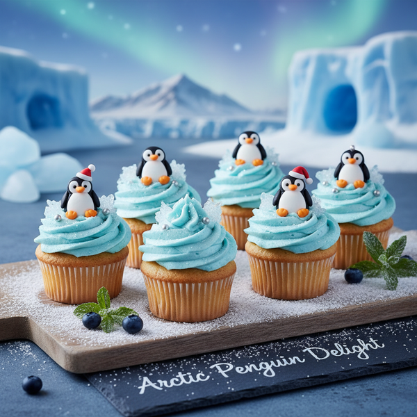 Arctic Penguin Delight Cupcakes recipe