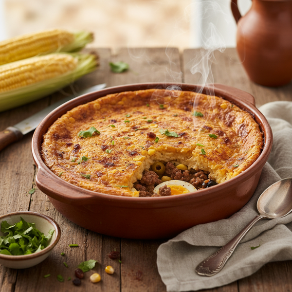 Argentinian Corn Pudding (Pastel De Choclo) recipe