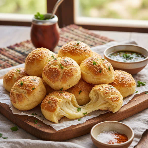 Argentinian & Paraguayan Cheesy Chipa Bites recipe