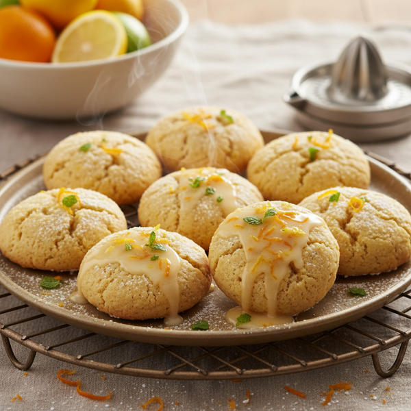 Aromatic Citrus Melting Cookies recipe