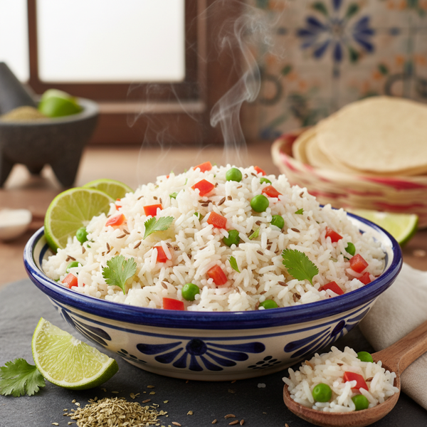 Aromatic Mexican-Style White Rice recipe