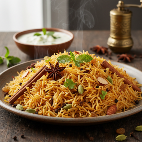 Aromatic Spiced Basmati Rice recipe