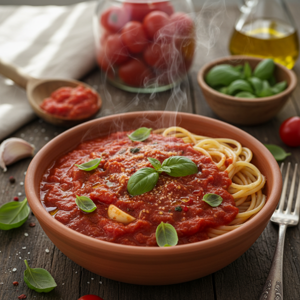 Aromatic Sweet Basil Marinara recipe