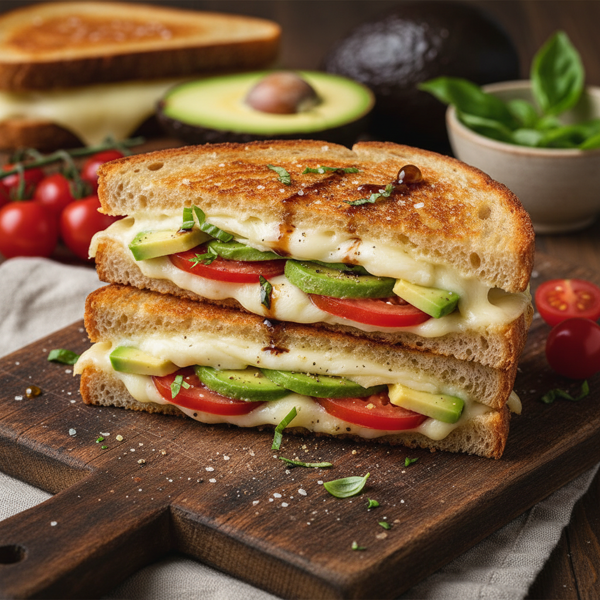 Artisan Avocado & Tomato Grilled Cheese recipe
