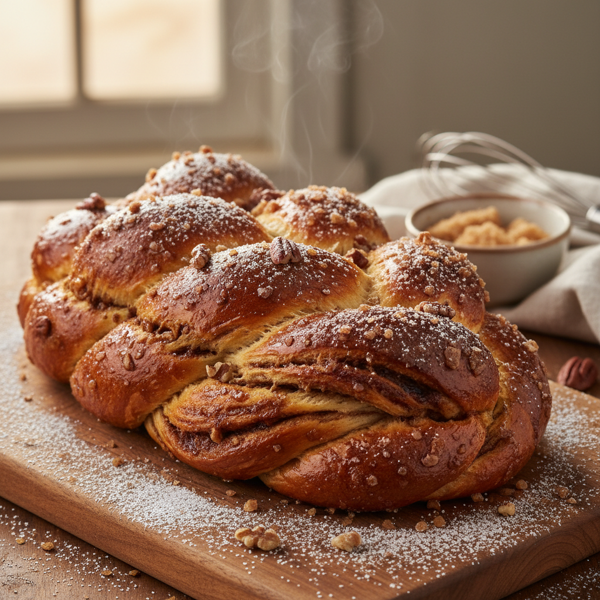 Artisan Brown Sugar Challah recipe