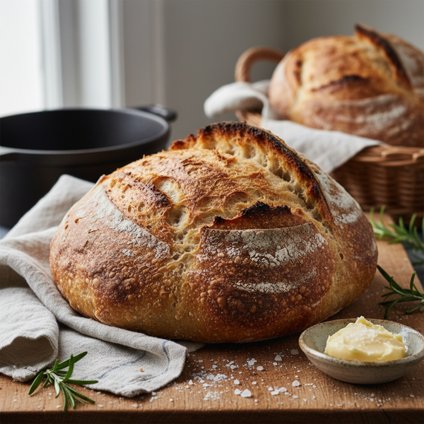Artisan Crusty French Artisan Boule recipe