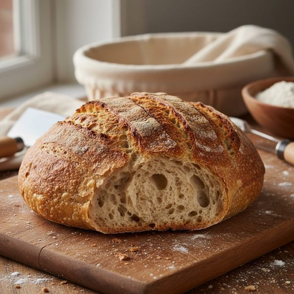 Artisan Crusty French Bread recipe