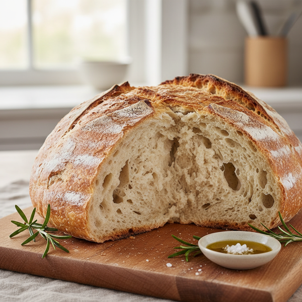 Artisan Fluffy Italian Bread recipe