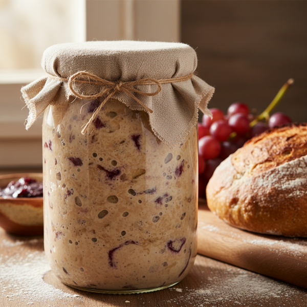 Artisan Grape Fermented Sourdough Starter recipe