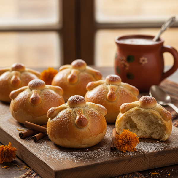 Artisan Miniature Pan De Muerto recipe
