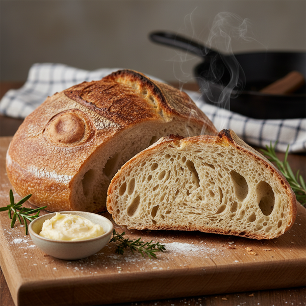 Artisan Panera-Style Sourdough Bread recipe