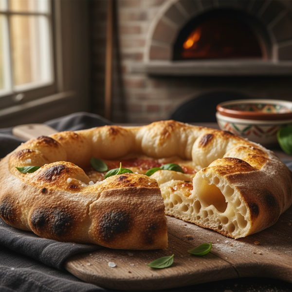 Artisan Sourdough Pizza Crust recipe