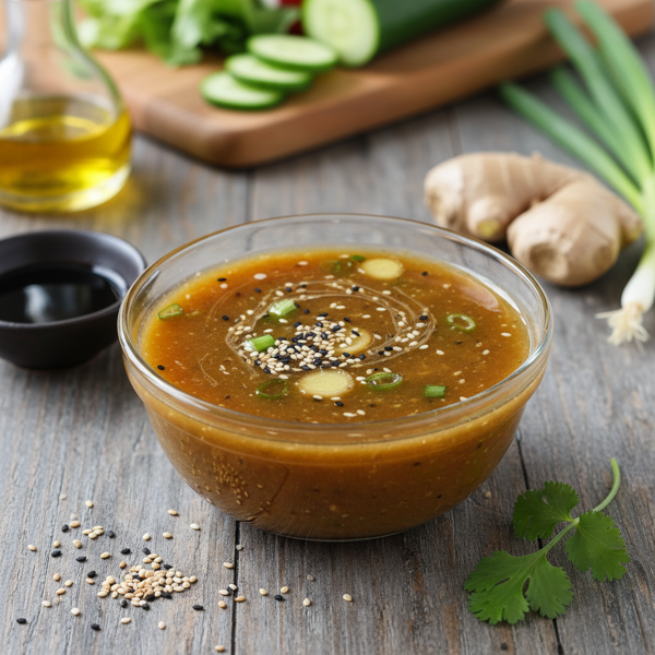 Asian-Inspired Soy Sesame Dressing recipe