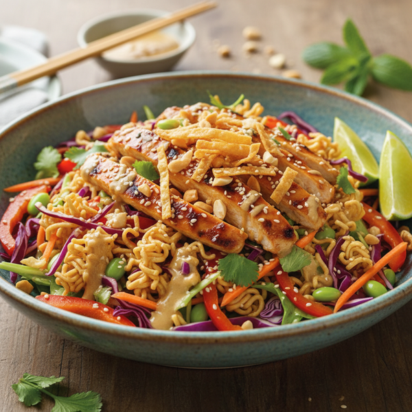 Asian Crunch Ramen Salad recipe