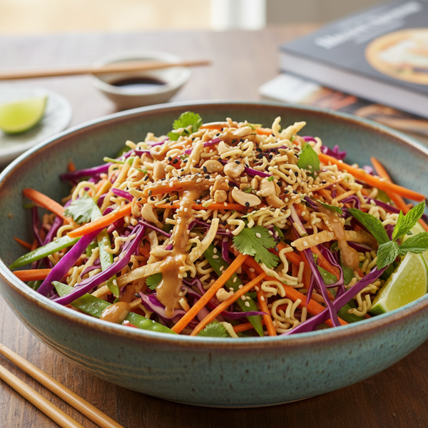Asian Crunchy Slaw recipe