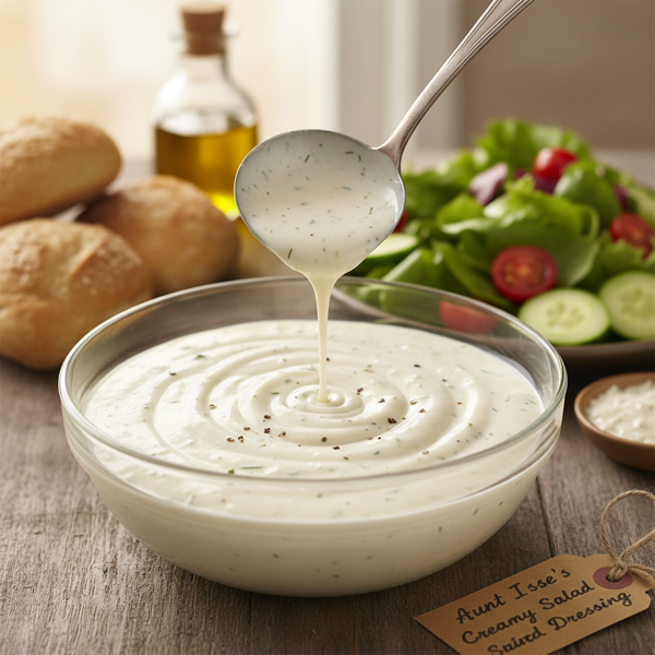 Aunt Isse's Creamy Salad Dressing recipe