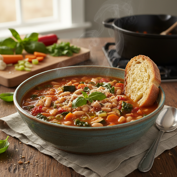 Aunt Marcia's Ultimate Minestrone Delight recipe